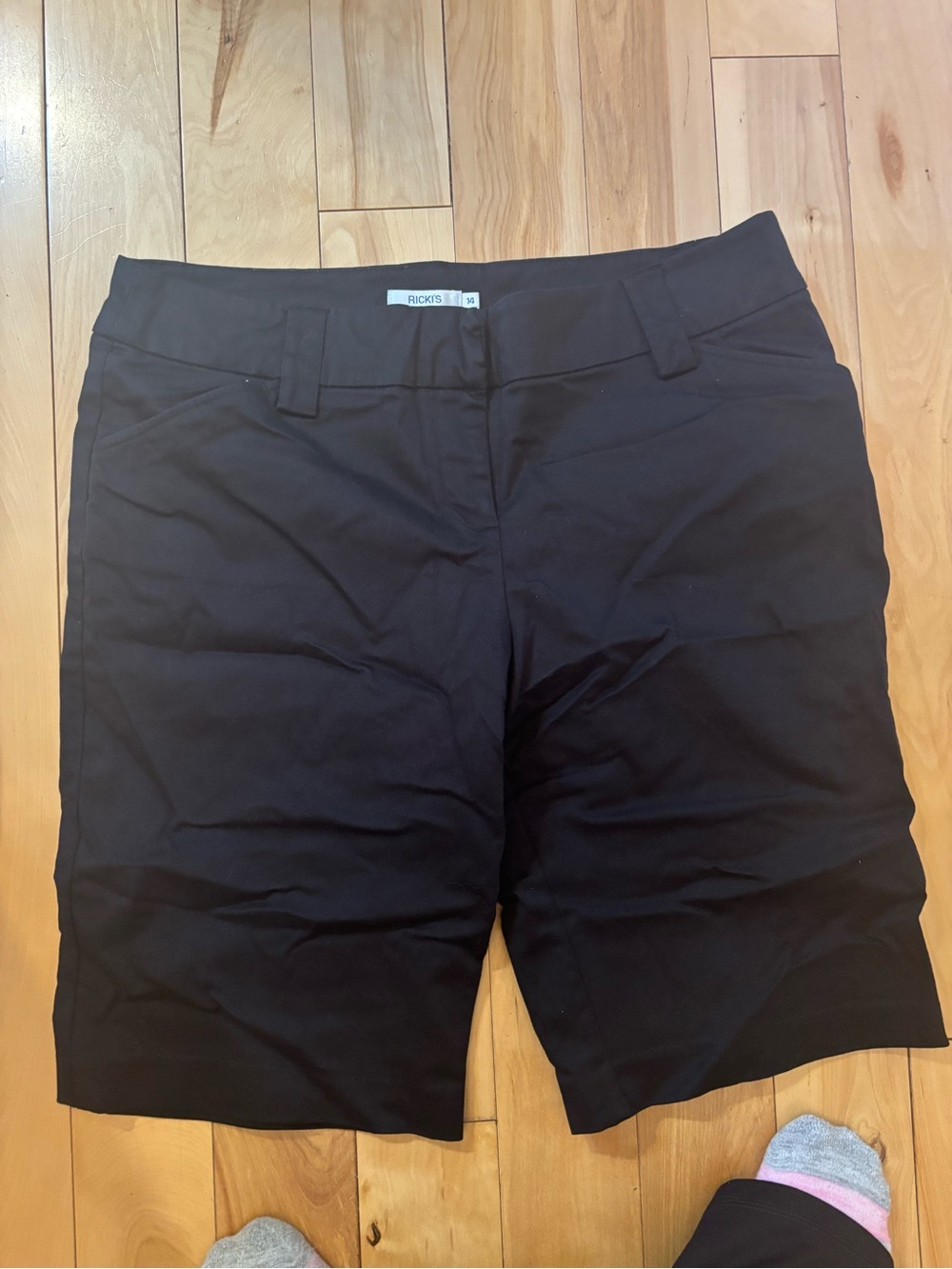 Ricki's Black Women's Bermuda Shorts